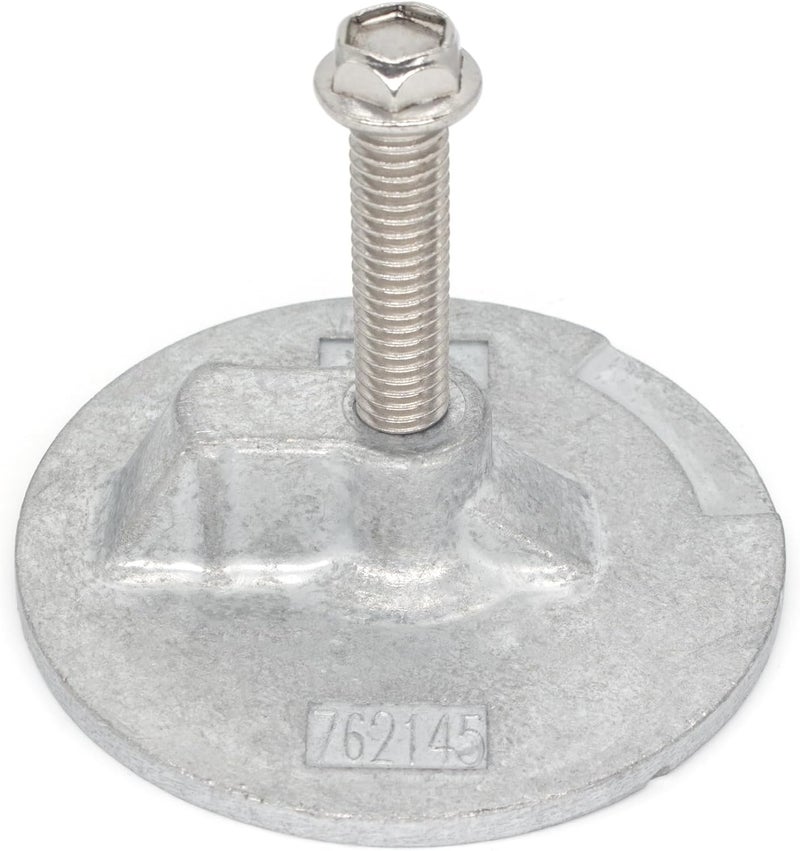 QUICKMARINE 76214Q5 Boat Motor Trim Tab Anode with Bolt for MerCruiser Alpha One Gen 2 & Bravo Stern Drives and Mercury Marine 35-300 HP Outboards replaces 97-76214Q5 97-76214T5 - Image 3